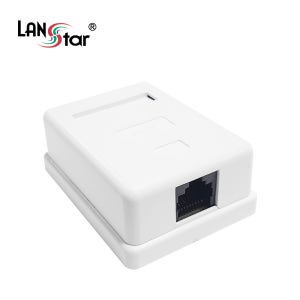 랜스타 LS-WP161P 돌출형 아울렛 CAT6 1포트 보급형 PCB 기판 모듈