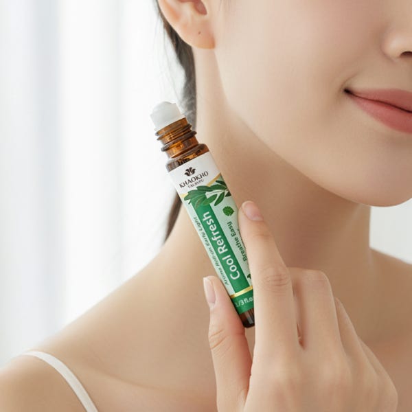 카오코 천연 허브 에센셜 아로마테라피 오일 롤온 10ml, 굿슬립