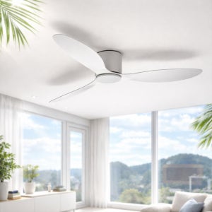 88라이팅 초슬림 BLDC 실링팬 저소음 낮은천장 천장형 거실 안방 132cm(52인치)