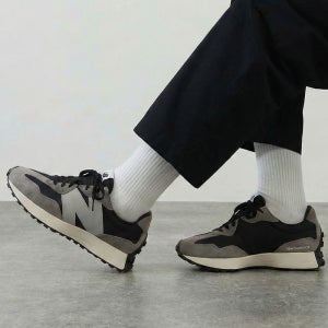 뉴발란스 327 블랙 남성 데일리 운동화