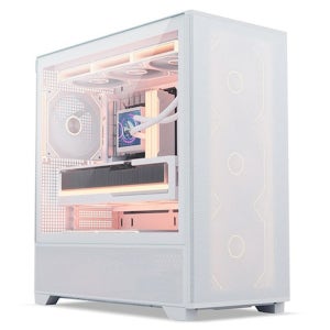 앱코 G50 빅플로우 MESH ARGB BTF (화이트) /PC케이스/미들타워
