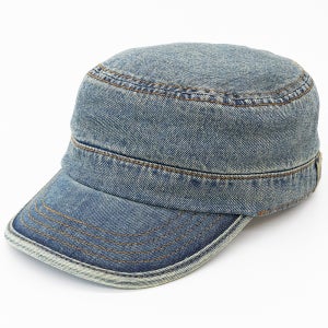 밀리터리캡 군인모자 남자 여자 빈티지 데님 군모