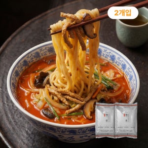 흑백요리사 철가방요리사 도량 임태훈 셰프 짬뽕 중식 캠핑 밀키트 1160g, 2개