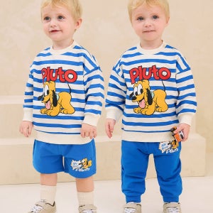 [밀크마일] [디즈니]플루토 블루라인3종세트상하복