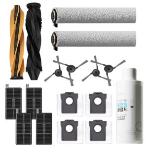 [호환] 드리미 Aqua10 Ultra Roller 소모품 물걸레 더스트백 필터 브러쉬 실속 세제 패키지 호환돼지