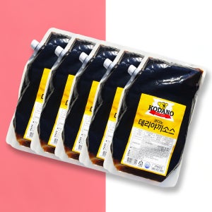 코다노 데리야끼 소스 2kgX5개 햄버거 닭꼬치 일식 소스 대용량