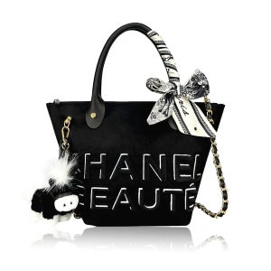 샤넬 뷰티 블랙 화장품파우치 메이크업 명품 파우치 TEAM 79