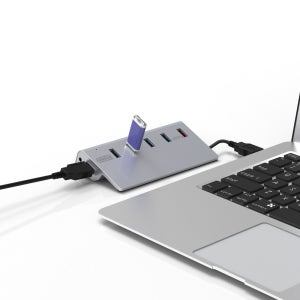 NEXTU 5포트 USB허브 USB3.2 퀵차지 노트북 포트 확장 346U3QC-10G