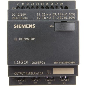 지멘스 LOGO! 12/24RC 로직 모듈 6ED1052-2MD00-0BA6