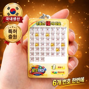 로또 번호 추첨기 기계 추출기 게임기 로또데이 행운 조합 생성