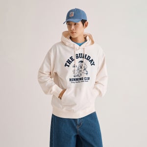 [스파오](우디) SUNDAY 후드 풀오버_SPMNG12C71