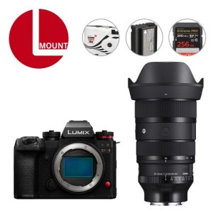 파나소닉 루믹스 S1R II + A 28-45 DG DN + SDXC256GB + 추가 배터리