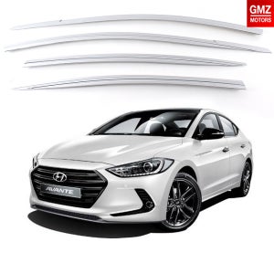 지엠지모터스 크롬 썬바이저 빗물받이 차량용 햇빛가리개 아반떼AD