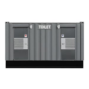 컨테이너 화장실 4m 이동식 초절수 수세식 콘테이너 현장 행사용 케이원