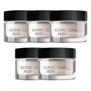 공스킨 콜라겐 주름개선 크림 5개 세트