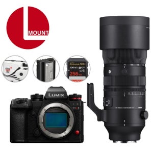 파나소닉 루믹스 S1R II + S 70-200 DG DN + SDXC256GB + 추가 배터리