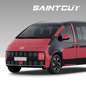 더뉴 스타리아 페이스리프트 PPF 필름 헤드라이트 문콕방지 스크래치 보호 세인트컷