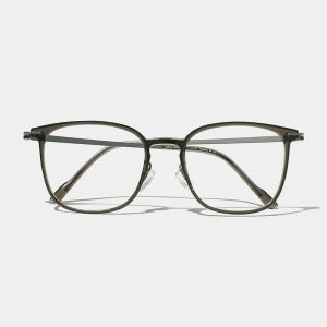 아키하루 837 초경량 티타늄 뿔테안경 남자 여자 블루라이트차단 시력보호 패션 안경