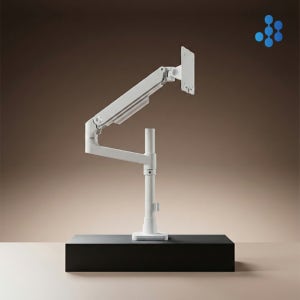 드론마운트 DX101P 고중량 프리미엄 싱글 모니터암 폴타입 모니터거치대