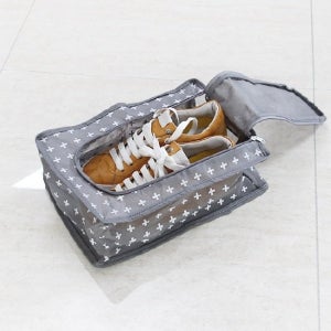 크로스 신발 정리함 2P/신발보관함/신발파우치