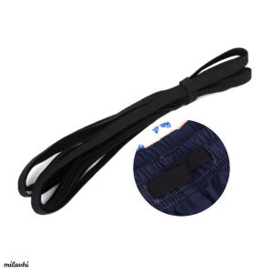 milovhi 다용도 두꺼운 납작 고무줄 넓은 고무밴드 허리밴드 바지 수선 고무줄 끈