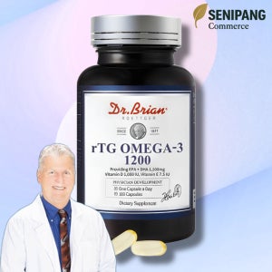 (복수확인) 닥터브라이언 알티지 오메가3 1200 DHA 고함량 효능 180캡슐, 1개