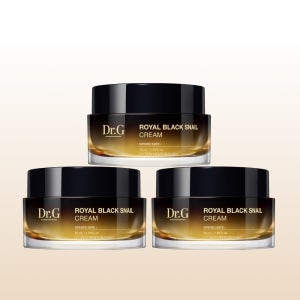 [1+1+1] 닥터지 로얄 블랙 스네일 크림 50mL 탄력 보습 달팽이크림