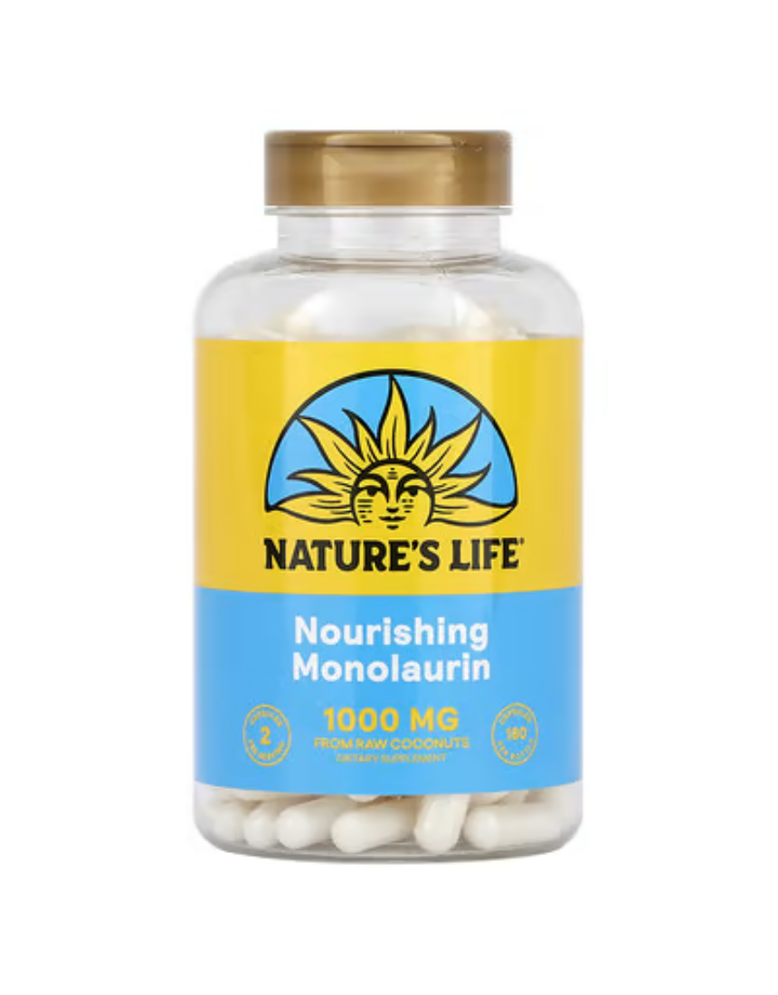 네이처스 라이프 너리싱 <b>모노라우린</b> 180 캡슐