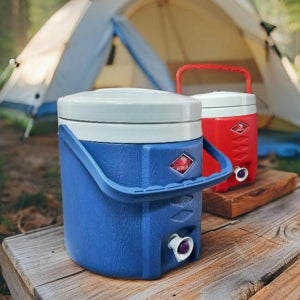 피크닉 대용량 물통 휴대용 야외 활동 물통 야외용 음료 여행