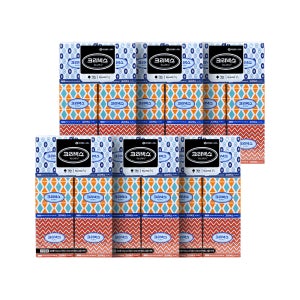 크리넥스 미니맥스 미용티슈 250매 6개x6팩 36개 대용량 슬림 각티슈 업소용