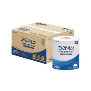 크리넥스 에어셀 점보롤 스탠다드 140m 3x4팩 총12롤 대용량 업소용 비품