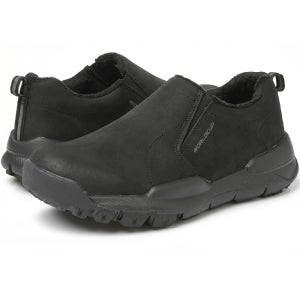 기모 안감 겨울 검정 슬립온 신기 편한 끈 없는 방한 운동화