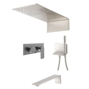 트리미 3.6 9AE3 IS SET B 새틴 스테인리스 매립 3ways 샤워수전 택배