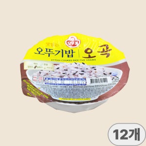 맛있는 오뚜기밥 오곡 210g x 12개