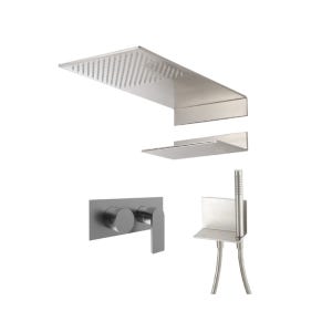 트리미 3.6 9AE3 IS SET A 새틴 스테인리스 매립 3ways 샤워수전 택배