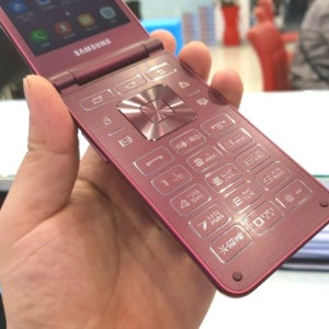 삼성전자 갤럭시 폴더2 SM-G160 SM-G165 공기계 자급제 효도폰 32GB, 레드