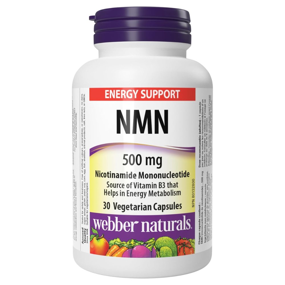 캐나다 <b>웨버내추럴</b>스 고함량 NMN 500mg