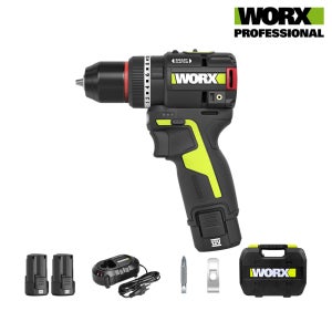 웍스 대리점 WU135T.2 12V 충전 드릴 햄머 기능 배터리세트