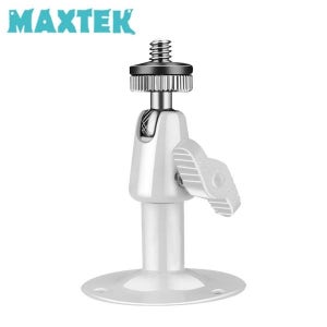 맥스텍 CCTV IP 거치대 카메라 브라켓 360도 회전 화이트
