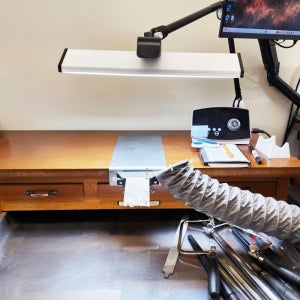 LED 3단 스탠드 제도등 책상 탁상 조명 독서등 작업등 세공용