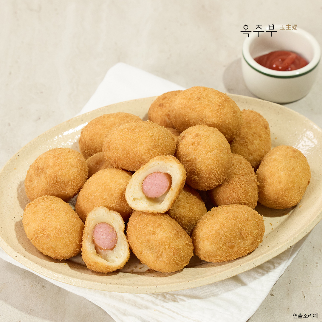 옥주부 찹쌀 핫도그