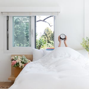 럴러바이 구스필 볼륨 사계절 차렵이불 Q 200x230