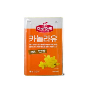 쉐프원 카놀라유 18L