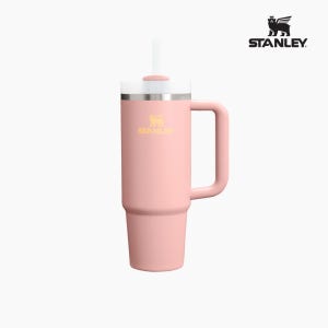 스탠리 퀜처 H2.0 플로우 스테이트 텀블러 887ml, 피치 로즈