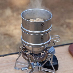 304스테인레스 캠핑문 찜기 캠핑찜기 스팀찜기 스텐