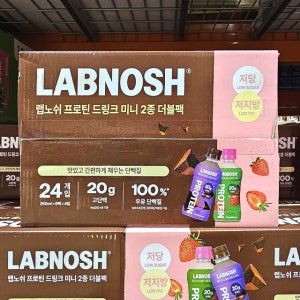 코스트코 랩노쉬 프로틴 드링크 미니 2종 더블팩 260ml x 24개 단백질보충제