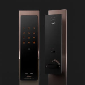 바로잠김 오토푸시풀 SHP-P52 직방도어락