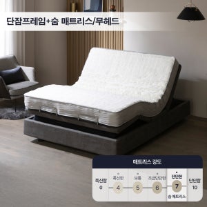 오키멧 단잠1 모션베드 SS Q 무헤드 매트리스 세트 리클라이너 모션침대