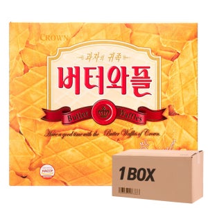 [오늘출발] 크라운 버터와플 1박스 버터, 316g, 10개