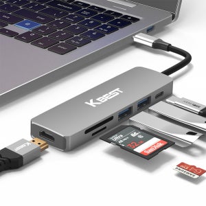 mi400 USB C타입 허브 6in1 멀티허브 HDMI 노트북 맥북